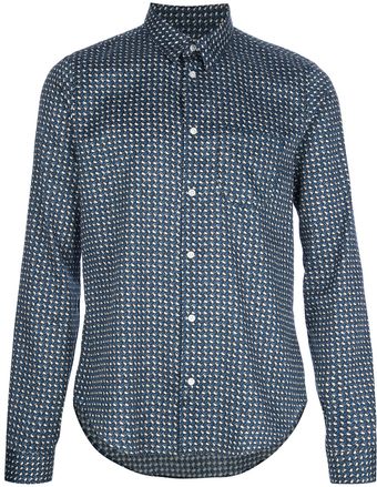 Kenzo Geometric Print Shirt - Lyst