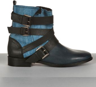 Maje Kriminel Motorcycle Boot - Lyst