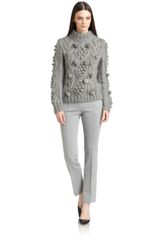 Moschino Cheap & Chic Chunky Popcorn Sweater