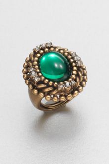 Oscar de la Renta Cabochon Ring - Lyst