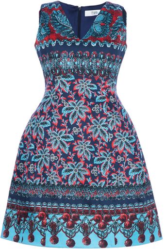 Prabal Gurung Print Shift Dress - Lyst