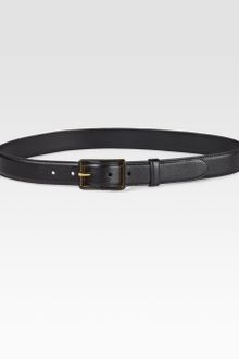 Prada Saffiano Leather Belt - Lyst