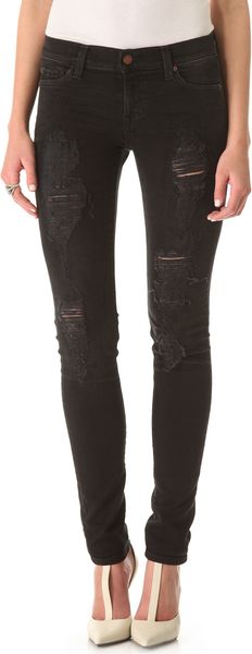 Textile Elizabeth And James Debbie Skinny Jeans - Lyst