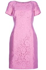 Valentino Shortsleeved Lace Dress