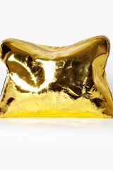3.1 Phillip Lim 31 Minute Crinkled Metallic Medium Clutch