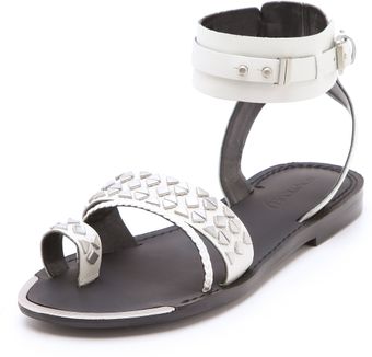 Boutique 9 Pahana Studded Flat Sandals - Lyst