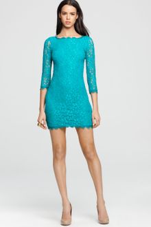 Diane Von Furstenberg Lace Dress - Lyst
