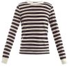 Dolce & Gabbana Rawedge Stripe Top in Black for Men (cream) - Lyst