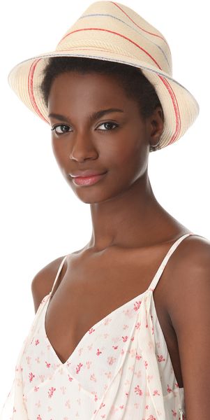 Eugenia Kim Max Striped Fedora - Lyst