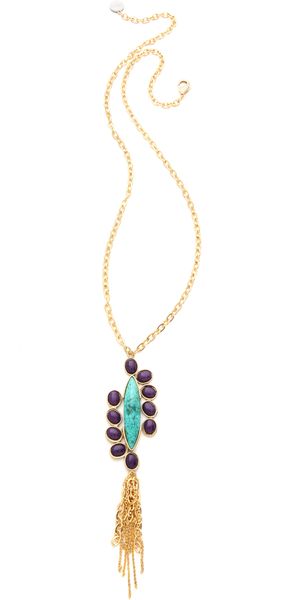 Gemma Redux Multi Stone Long Necklace - Lyst