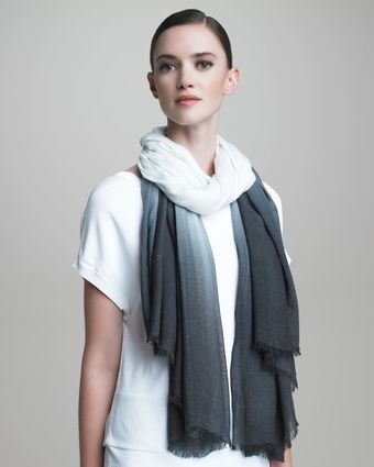 Giorgio Armani Degrade Shimmer Scarf - Lyst