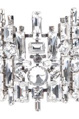 Giuseppe Zanotti Cut Crystal Cuff