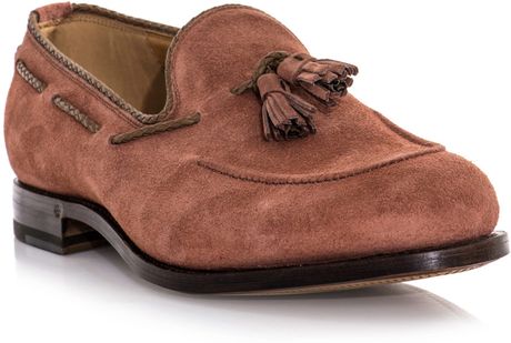pink suede gucci loafers