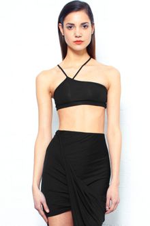 Helmut Lang Asymmetrical Bra Top - Lyst