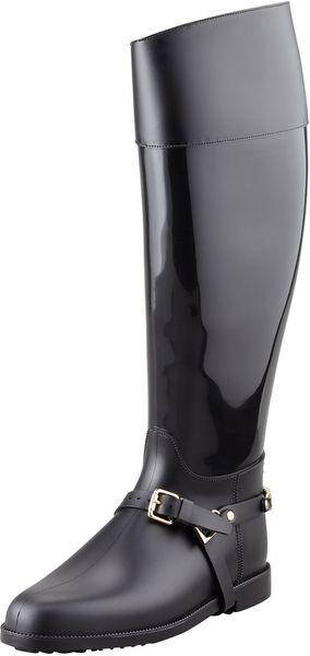 Jimmy Choo Eshire Stirrupstrap Rain Boot - Lyst