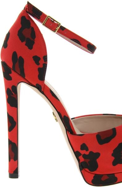 kurt geiger leopard print flats