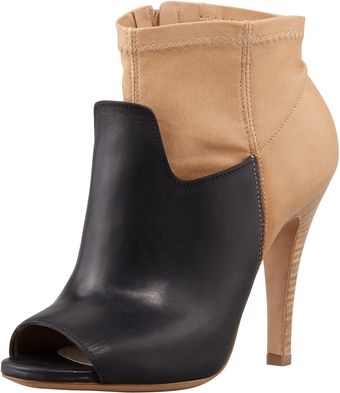 Maison Martin Margiela Twotone Stretch Leather Boots - Lyst