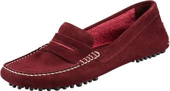 Manolo Blahnik Terry Trimmed Suede Driver - Lyst