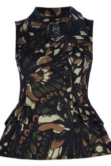 McQ by Alexander McQueen Print Waistcoat - Lyst