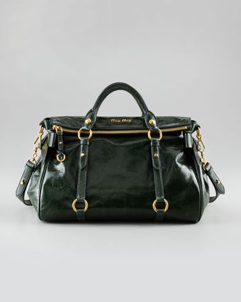Miu Miu Leather Bow Bag - Lyst