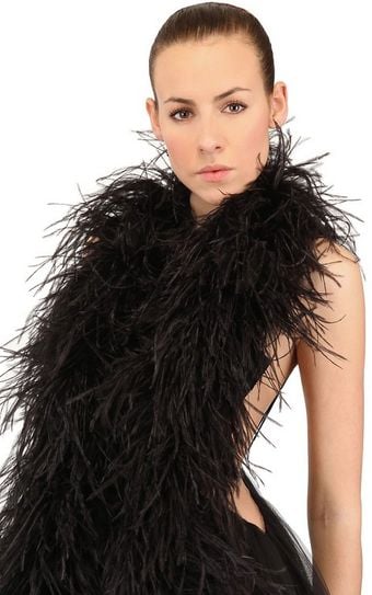 Nana' Ostrich Feather Boa - Lyst