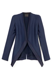 Narciso Rodriguez Wool Twill Jacket - Lyst