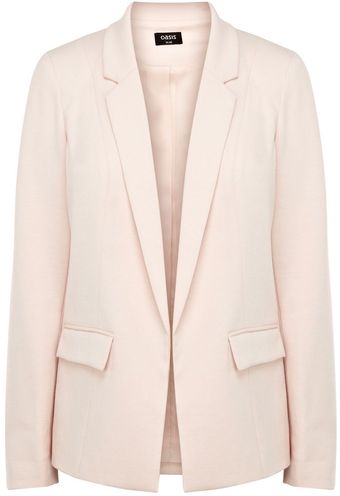 Oasis Angle Pointed Ponte Jacket - Lyst