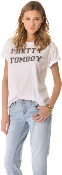 Pencey Pretty Tomboy Tee - Lyst