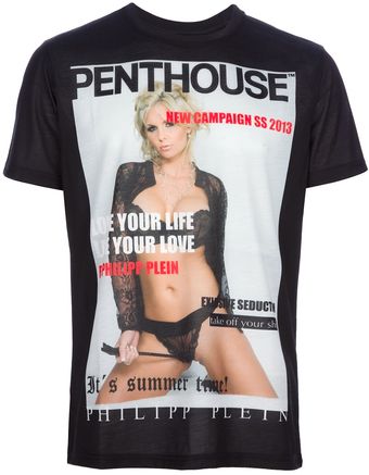 Philipp Plein Photo Print Tshirt - Lyst