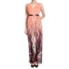 Pinko Maxi Dress in Pink (fuxia) - Lyst