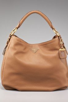 Prada Cervo Hobo - Lyst