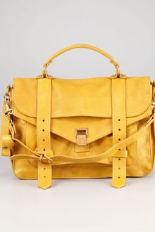 Proenza Schouler Medium Satchel Bag Mustard - Lyst