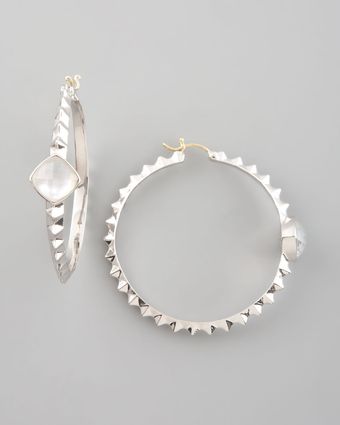 Stephen Webster Crystal Haze Hoop Earring - Lyst