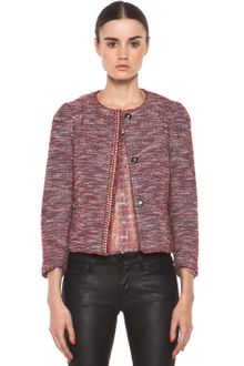 Valentino Tweed Jacket  - Lyst