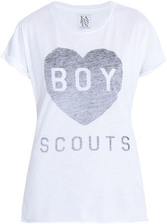 Zoe Karssen Boy Scouts Tee - Lyst
