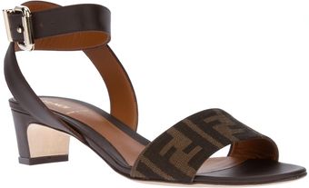 Fendi Monogram Sandal - Lyst