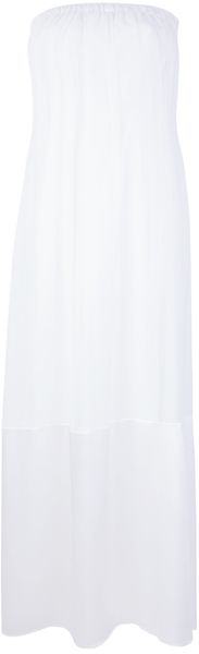 Givenchy Bandeau Maxi Dress - Lyst