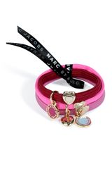 Marc By Marc Jacobs Pinkmulti Classic Marc Cluster Pony Hair Elastics