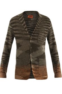 Missoni Linen Cotton Single Breasted Jacket - Lyst