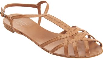 Narciso Rodriguez Multistrap Wedge Slide - Lyst