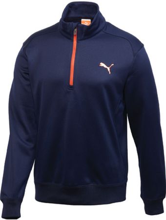 Puma Golf Solid 14 Zip Popover - Lyst