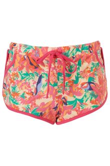 Topshop Bright Parront Runner Shorts - Lyst