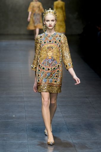 Dolce & Gabbana Fall 2013 Runway Look 5 - Lyst