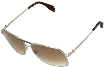 Alexander McQueen Squared Sunglasses - Lyst