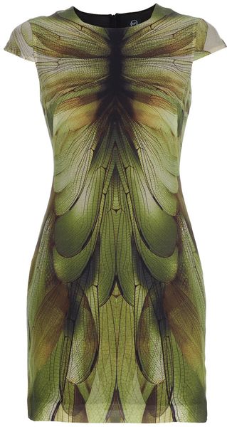McQ by Alexander McQueen Wing Dress - Lyst