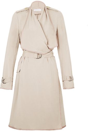 Nicole Farhi Lightweight Trench - Lyst