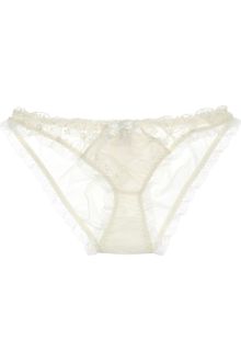 Agent Provocateur Petronella Stretchmesh and Satin Briefs - Lyst