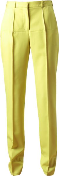 Balenciaga Highwaisted Wool Trousers - Lyst