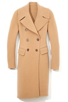 Donna Karan New York Shaped Double Breasted Coat - Lyst