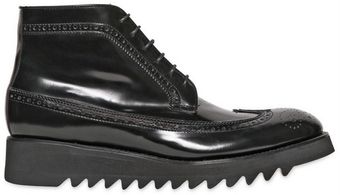 DSquared2 40mm Brushed Leather Shark Show Boots - Lyst